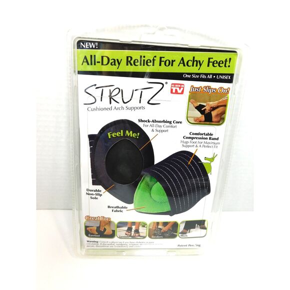 Strutz Arch Supports Set of 2 Sealed Package Foot Comfort Support - Picture 3 of 3